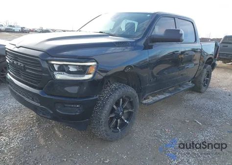 2019 Ram 1500 Big Horn/Lone Star 4X4 5'7 Box from USA, damaged, VIN 1C6SRFFT4KN597136
